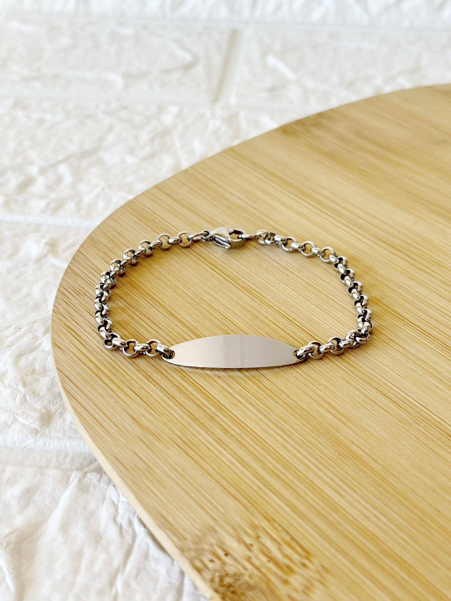 Pulsera de Acero Quirúrgico