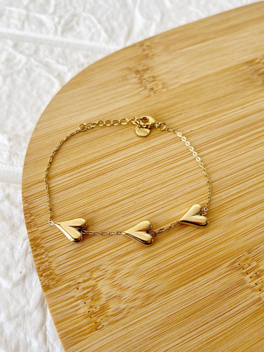 Pulsera de Acero Dorado