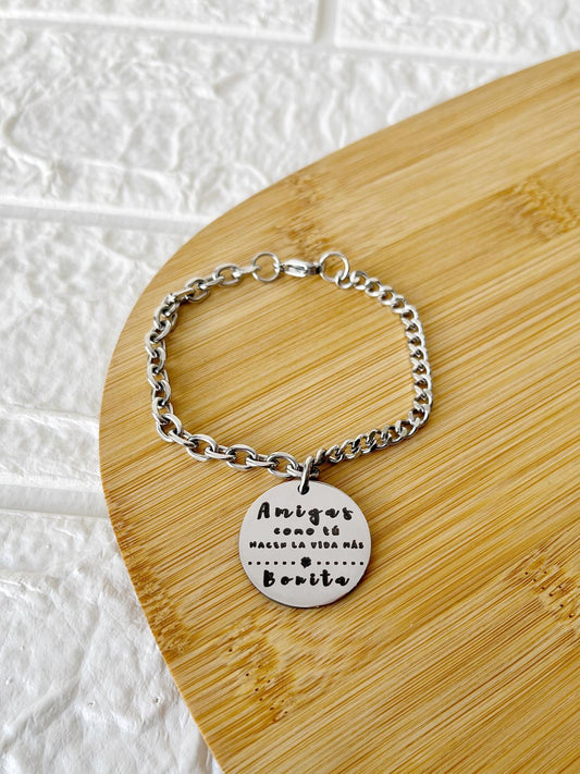 Pulsera de Acero Quirúrgico