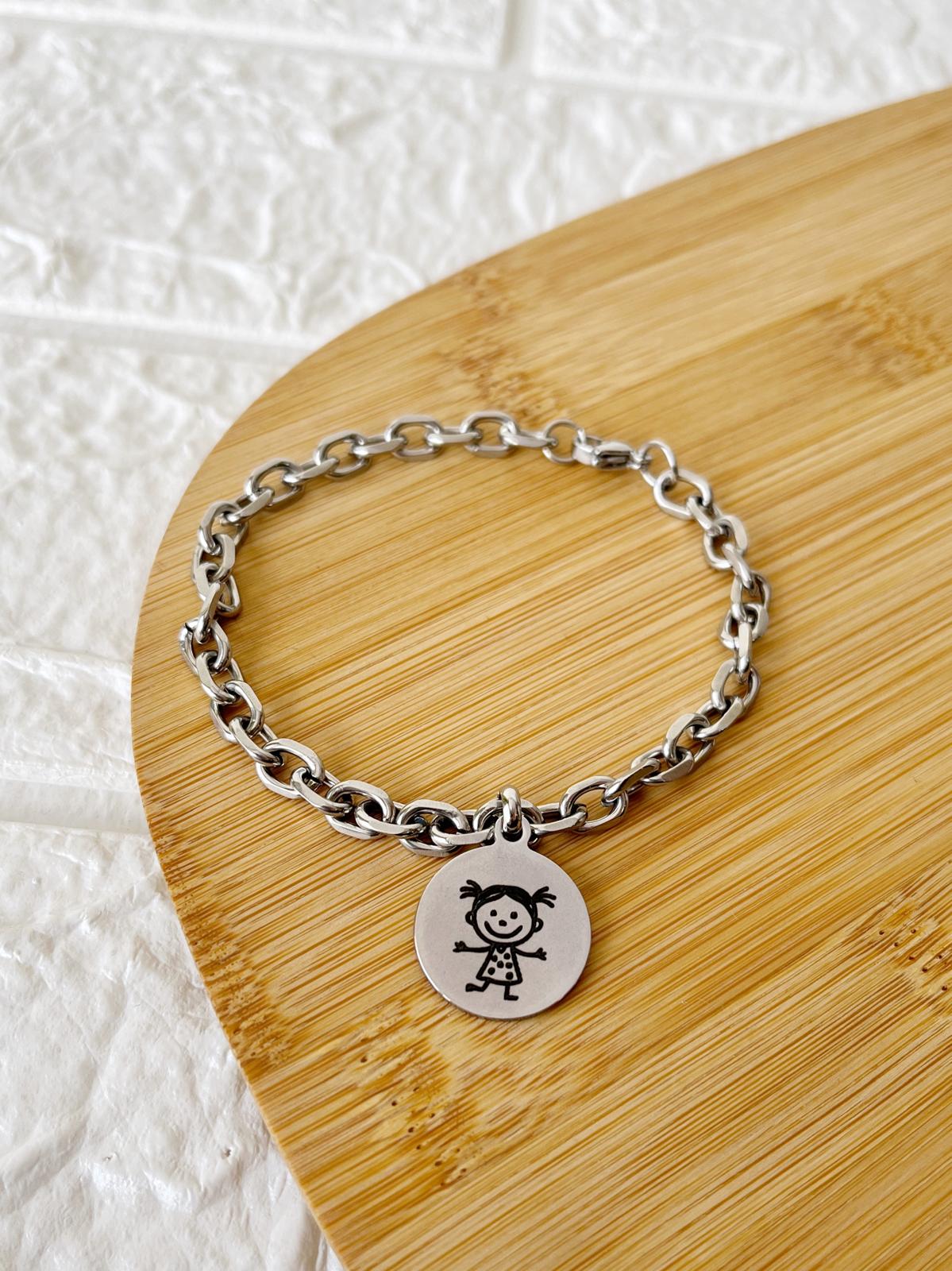 Pulsera de Acero Quirúrgico