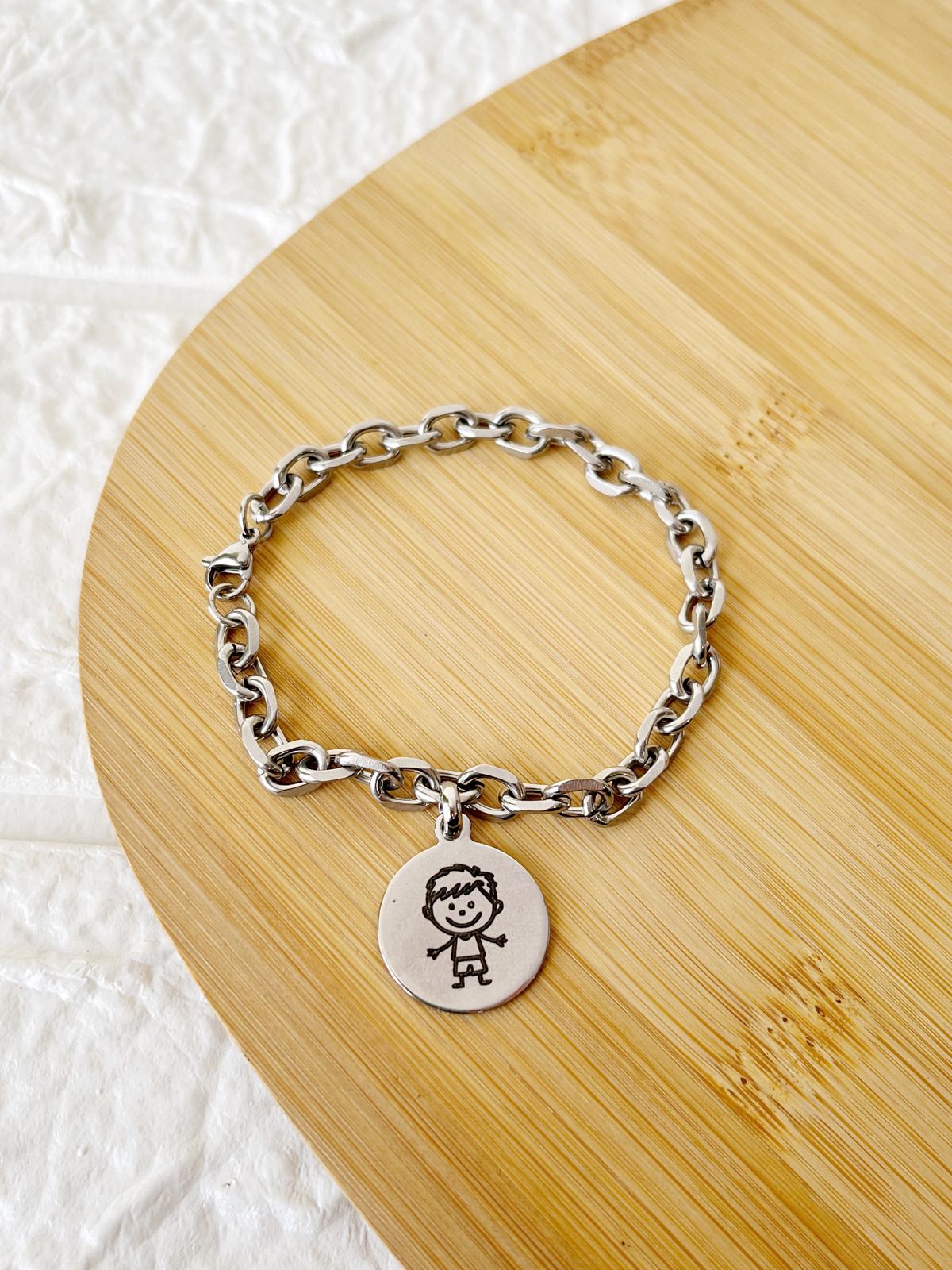 Pulsera de Acero Quirúrgico