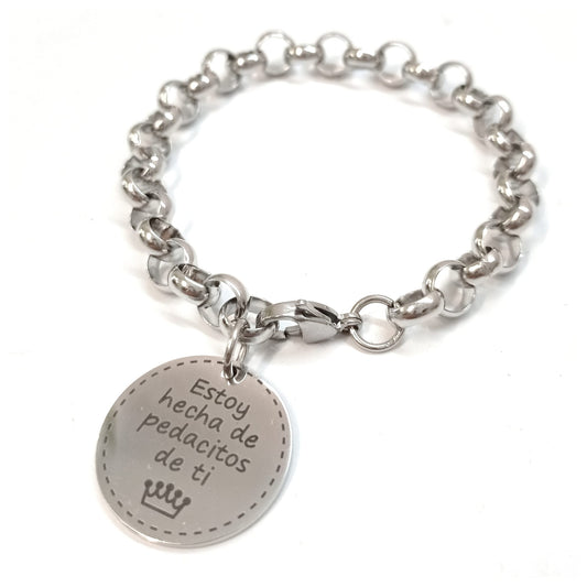 Pulsera de Acero Quirúrgico